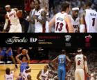 2012 Финала НБА, 5 й игры, Оклахома-Сити Тандер 106 - 121 Майами тепла